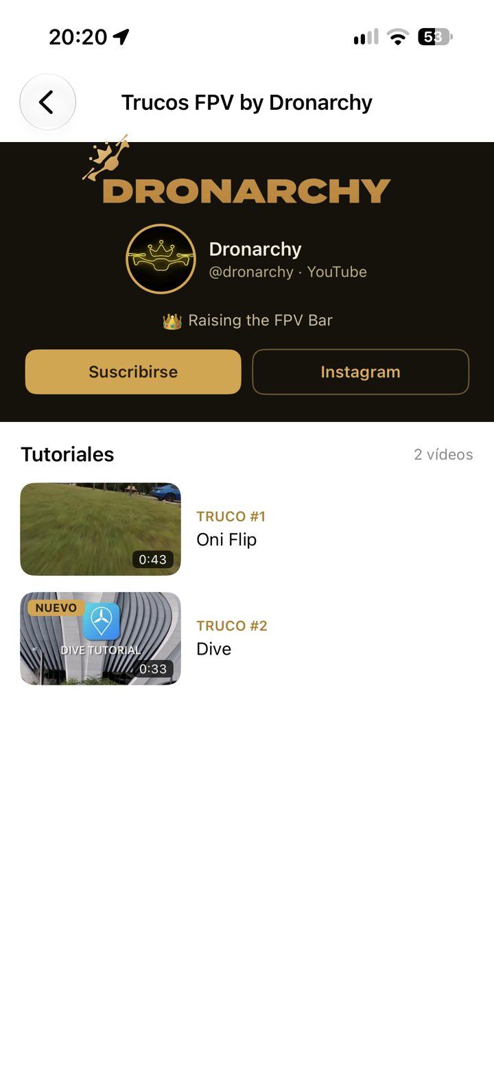 Sección Trucos FPV by Dronarchy